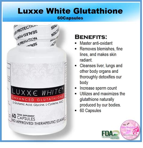 luxxe white side effects.